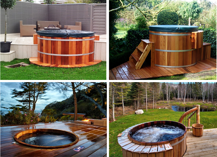 Northern Lights Classic Cedar Hot Tub