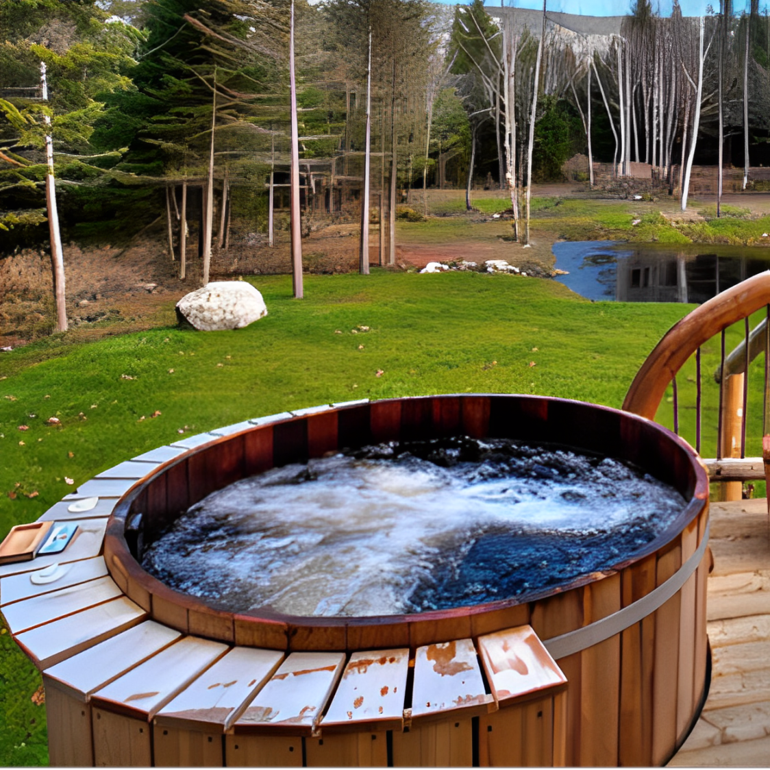 Northern Lights Classic Cedar Hot Tub