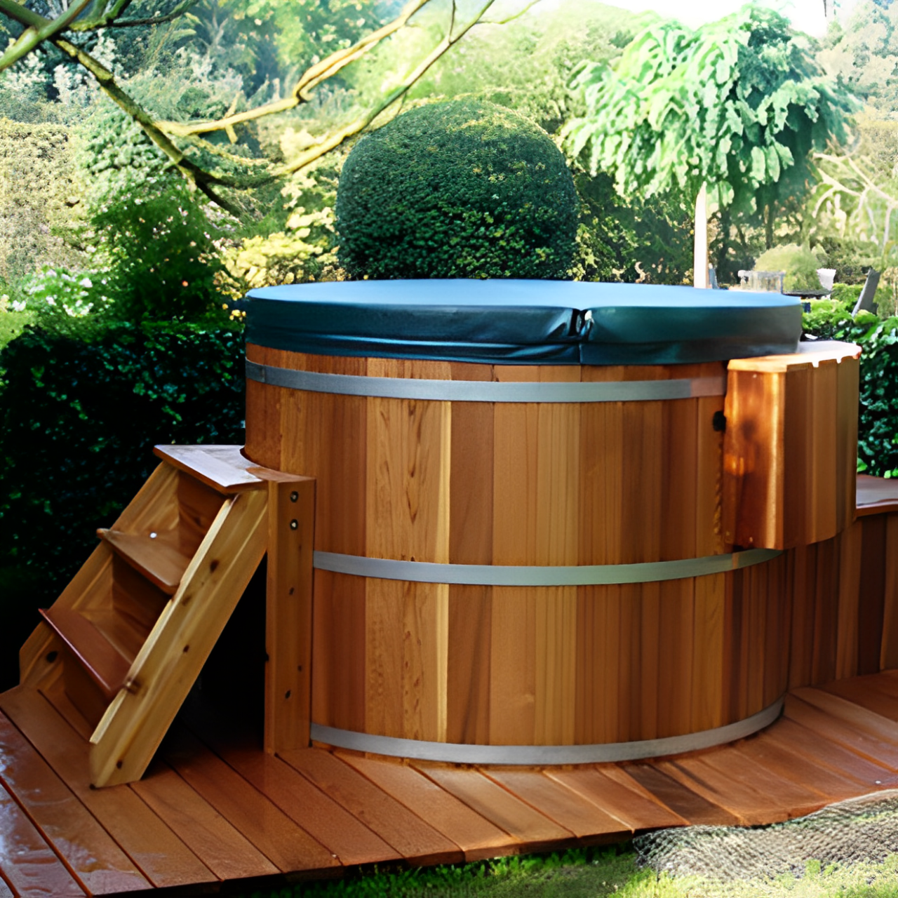 Northern Lights Classic Cedar Hot Tub