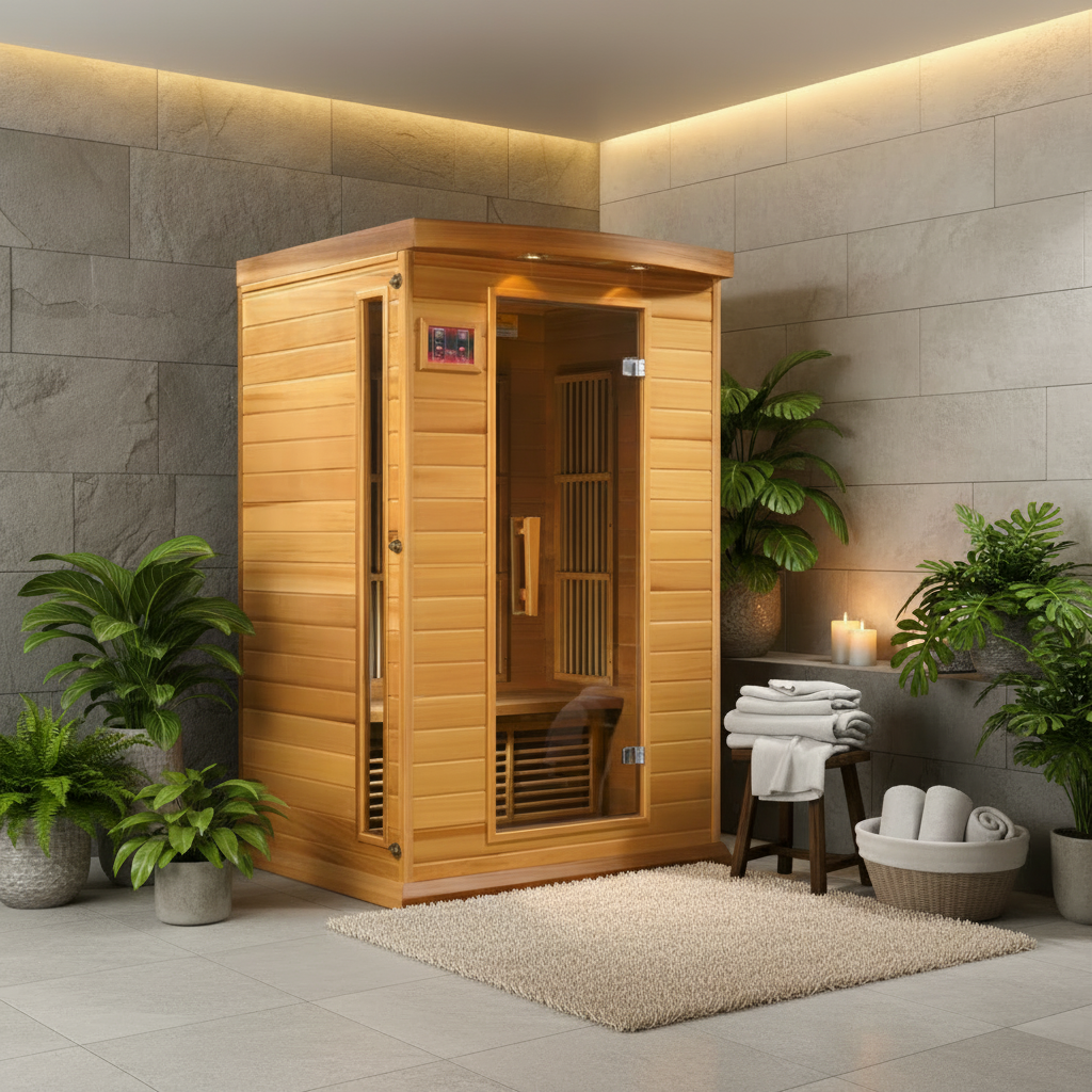 Golden Designs Saunas Golden Designs Maxxus 2 Person Near Zero EMF FAR IR Sauna (MX-K206-01-ZF HEM)