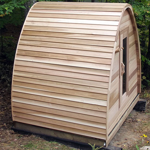 Dundalk Leisure Craft Clear Cedar Mini POD Sauna - My Sauna World