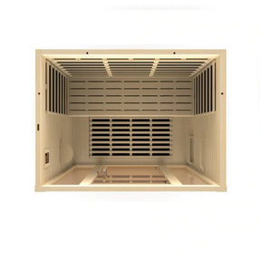 Golden Designs Vila 3 Person Ultra Low EMF FAR Infrared Sauna