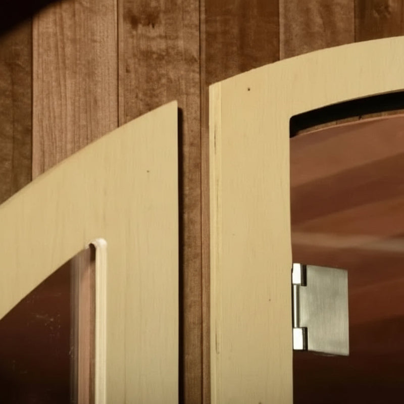 Almost Heaven Saunas Almost Heaven Phoenix 6 Person Luxury Barrel Sauna