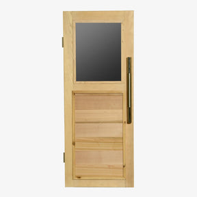 Wood Door with Window