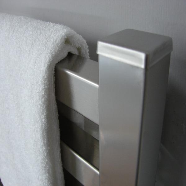 Amba Quadro Q-2033 Heated Towel Rack - My Sauna World