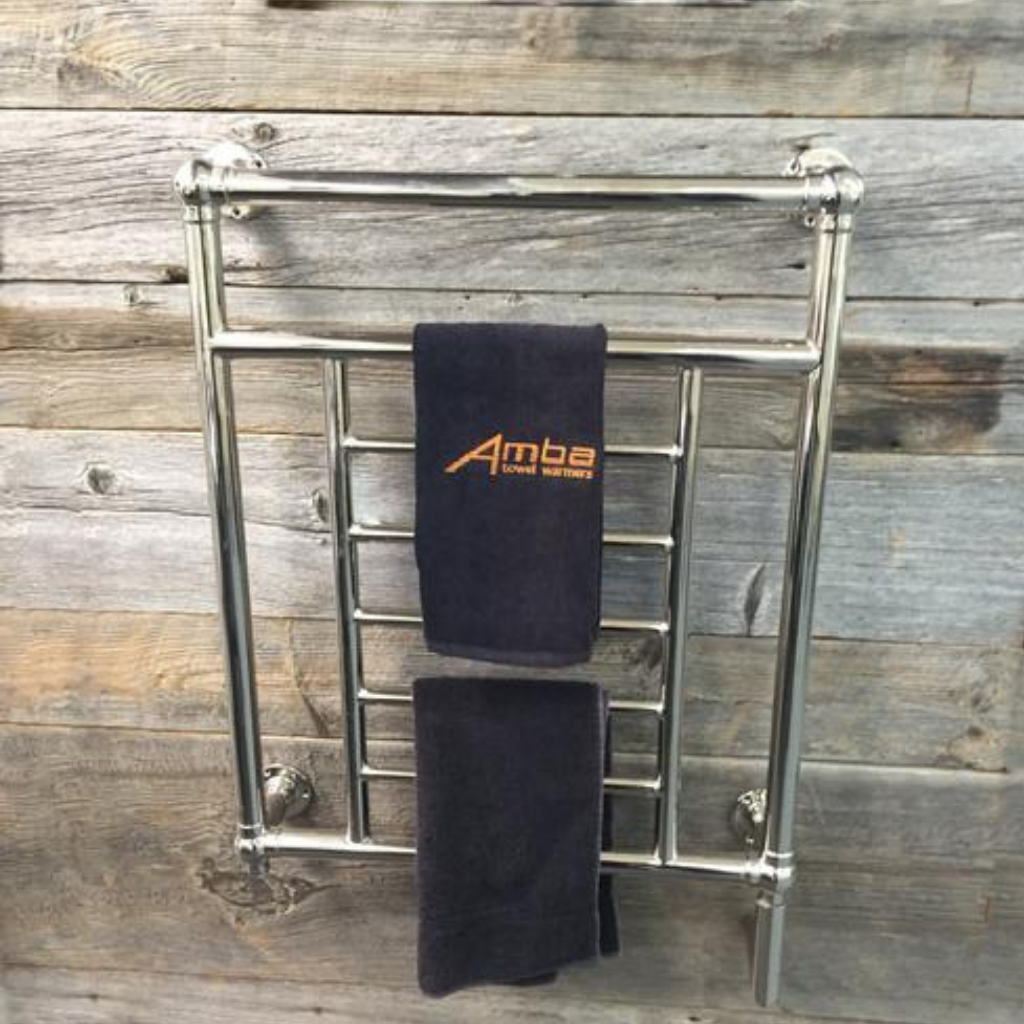 Amba Traditional T-2536 Heated Towel Rack - My Sauna World