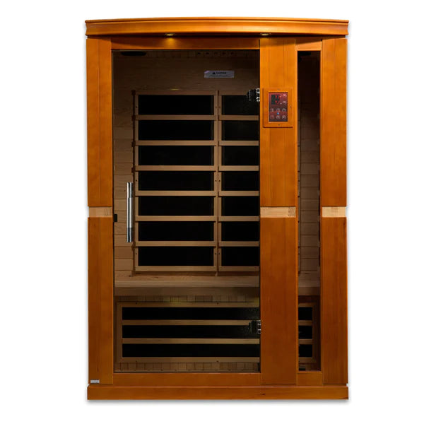 Golden Designs Dynamic Vittoria 2 Person Low EMF FAR Infrared Sauna