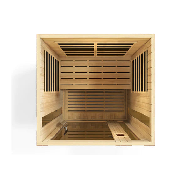 Golden Designs Vittoria - 2 Person Low EMF FAR Infrared Sauna
