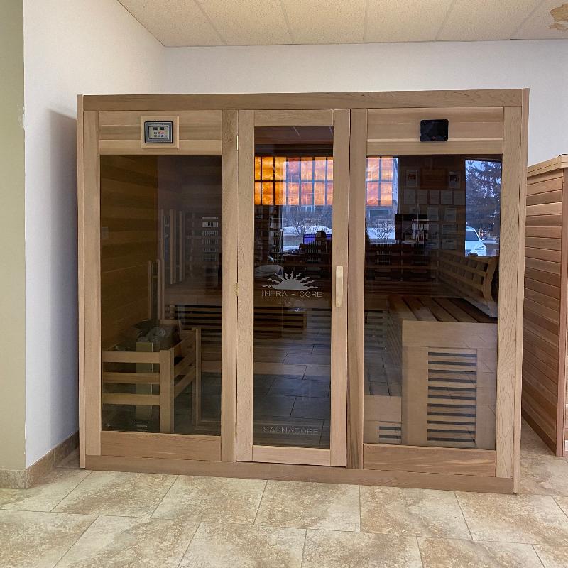 SaunaCore Infrared Infracore Premium Dual Sauna - My Sauna World