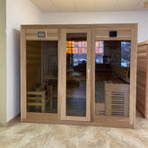 SaunaCore Infrared Infracore Premium Dual Sauna - My Sauna World