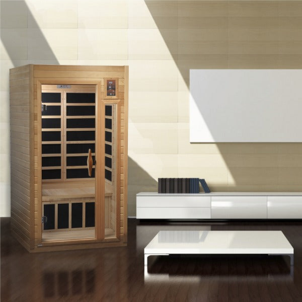 Golden Designs Geneva  1-2 Person Low EMF Far Infrared Sauna