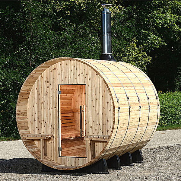 Almost Heaven Grandview Barrel Sauna - My Sauna World