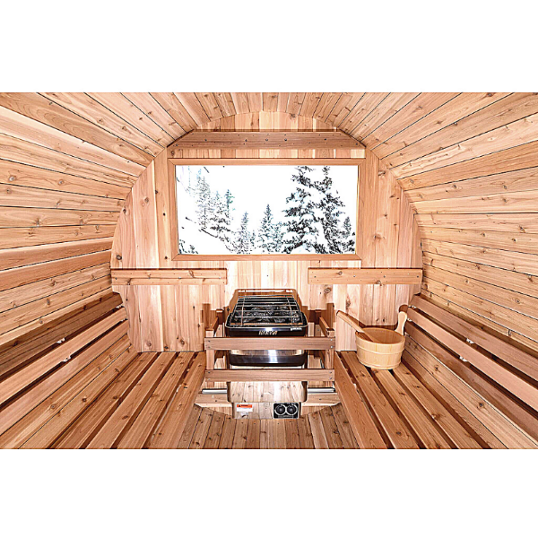 Almost Heaven Grandview Barrel Sauna - My Sauna World