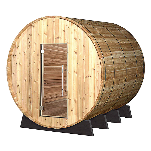 Almost Heaven Lewisburg 8 Person Standard Barrel Sauna - My Sauna World