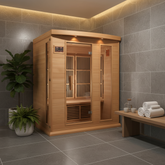 Golden Designs Saunas Golden Designs Maxxus 3 Person Low EMF FAR IR Sauna (MX-K306-01)