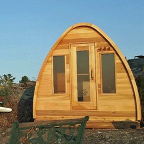 Dundalk LeisureCraft Windows for Cedar POD Sauna - My Sauna World
