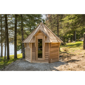 Dundalk Leisure Craft Outdoor Red Cedar Kota Sauna - My Sauna World