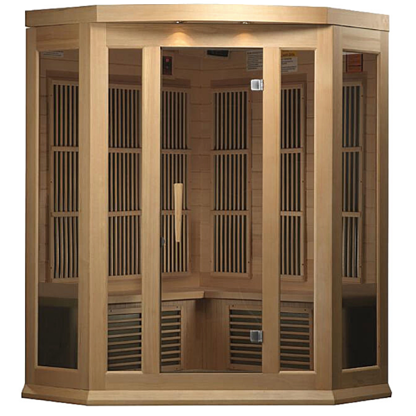 MX-K356-01 Maxxus Low EMF FAR Infrared Sauna Canadian Red Cedar - My Sauna World