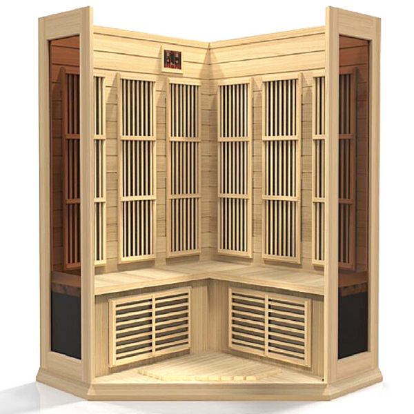 MX-K356-01 Maxxus Low EMF FAR Infrared Sauna Canadian Red Cedar - My Sauna World