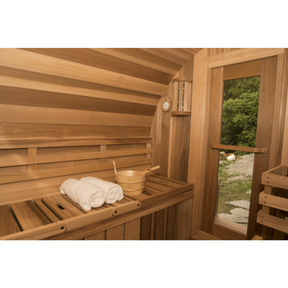 Dundalk Leisure Craft Panoramic View Cedar Barrel Sauna - My Sauna World