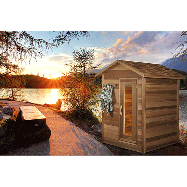 Dundalk LeisureCraft Outdoor Cabin Sauna - My Sauna World