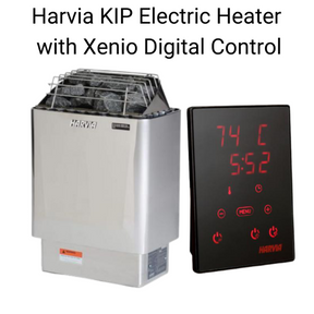 Harvia KIP Electric Heater with Xenio Digital Control