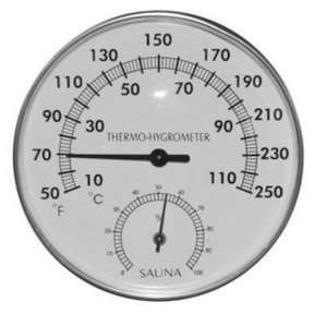 Almost Heaven Bucket, Ladle, & Thermometer Package - My Sauna World