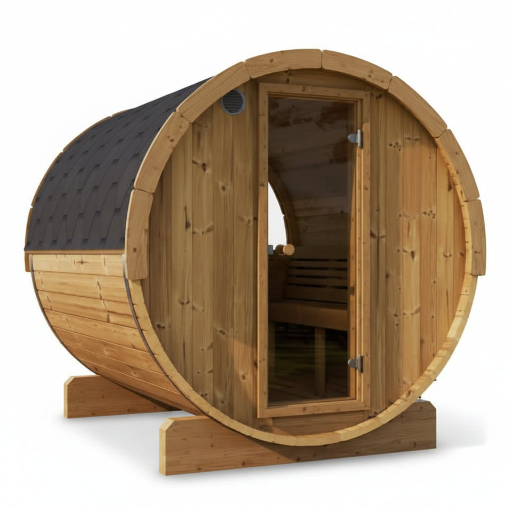 Forever Saunas Saunas Forever Saunas Thermally Treated 6-Person Sauna With Back Window - Ready to Ship!