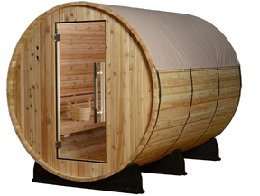Barrel Sauna Rain Jacket - My Sauna World
