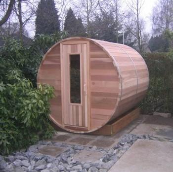 Northern Lights Clear Cedar Barrel Sauna