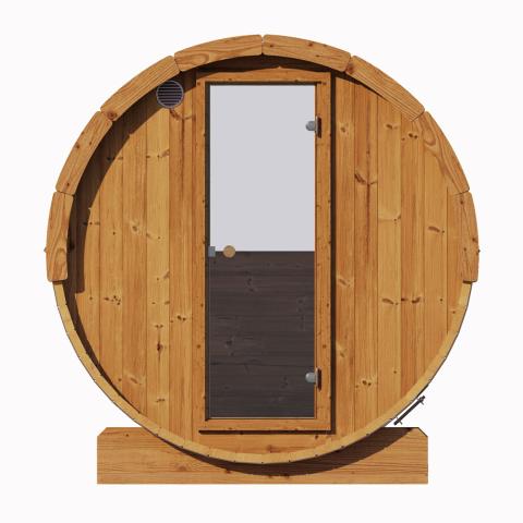 Forever Saunas Thermally Treated 2-Person Sauna with Back Window - Ready to Ship!